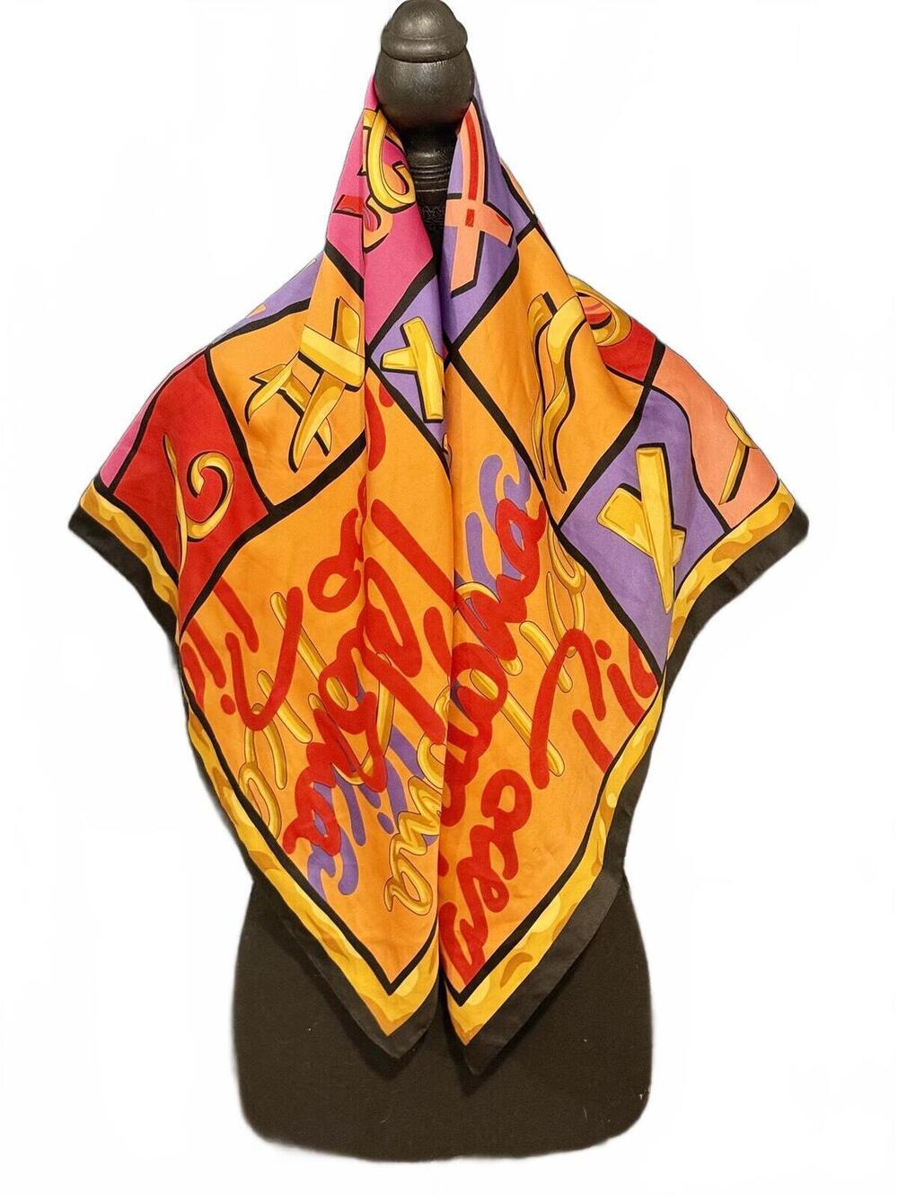 Paloma Picasso Parfums Square Scarf